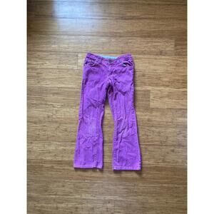 Lands' End Girls Light Purple Corduroy Pants, Size 8